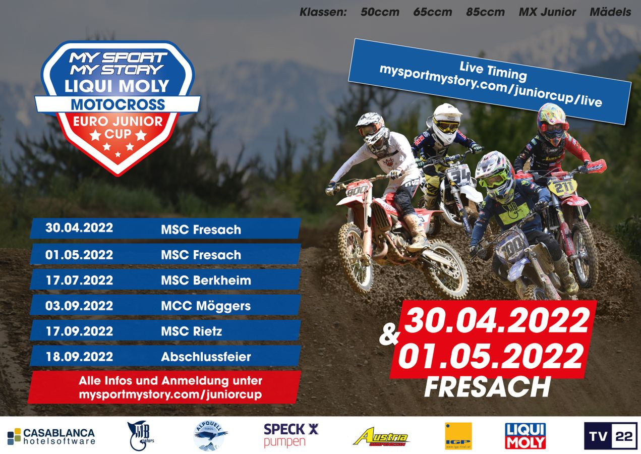 MY SPORT MY STORY Liqui Moly Motocross Euro JuniorCup 2022