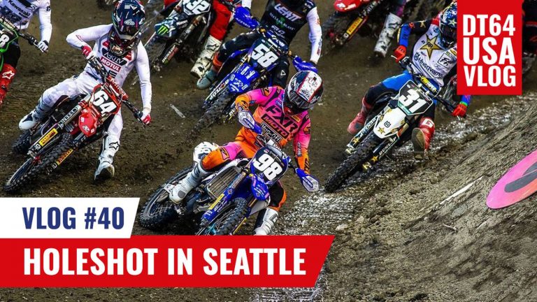 Nique Thury gewinnt den Holeshot – Nique Thury: SX in der 450er Klasse und Holeshot in Seattle
