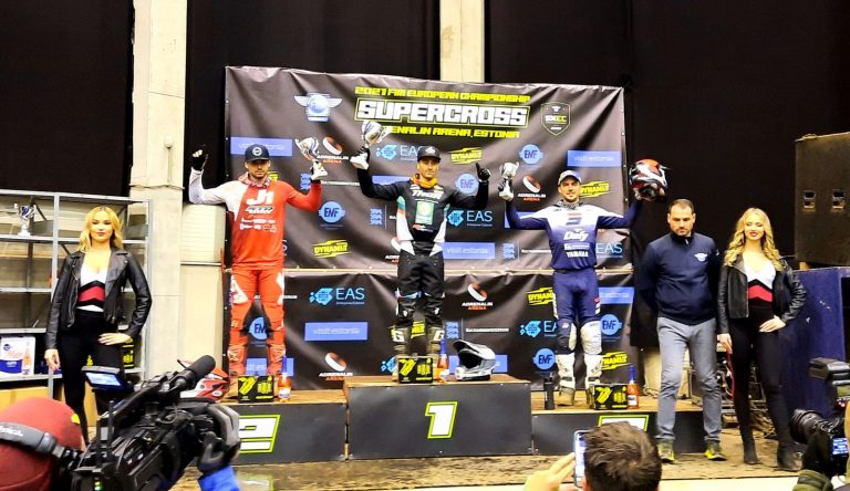 Podium SX Men – Supercross-Europameisterschaft 2021