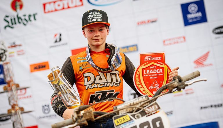 Becker Racing: Tagessieg im ADAC MX Junior Cup 85 für Maxime Lucas