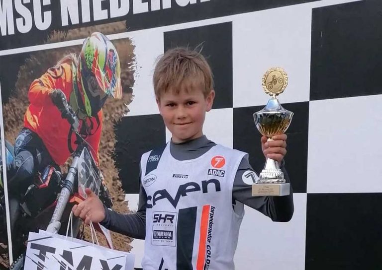 Nonni Lange siegreich beim Norddeutschen ADAC Motocross Cup – Die Junioren vom SHR Motorsports Team starten voll durch