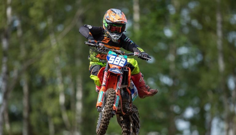 Jamiro Peters/KTM holt in Vellahn starken Platz 2 bei der EMX65