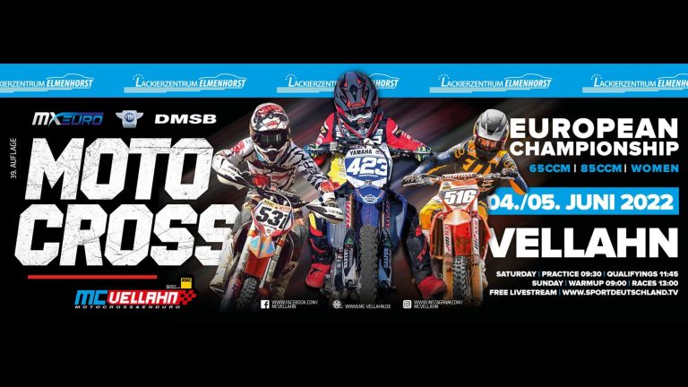 EMX65 - EMX85 und EMXWomen dieses Wochenende beim MC Vellahn
