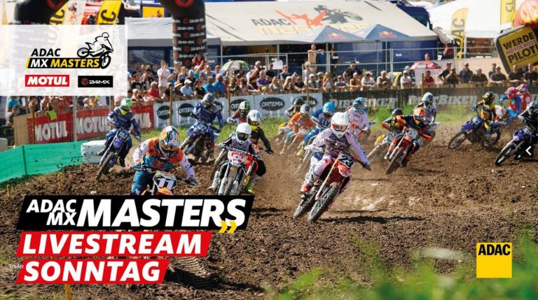 ADAC MX Masters in Gaildorf 2022 - Livestream Sonntag