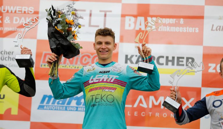 Tagessieg für Noah Ludwig bei der Deutschen Motocross-Meisterschaft 250