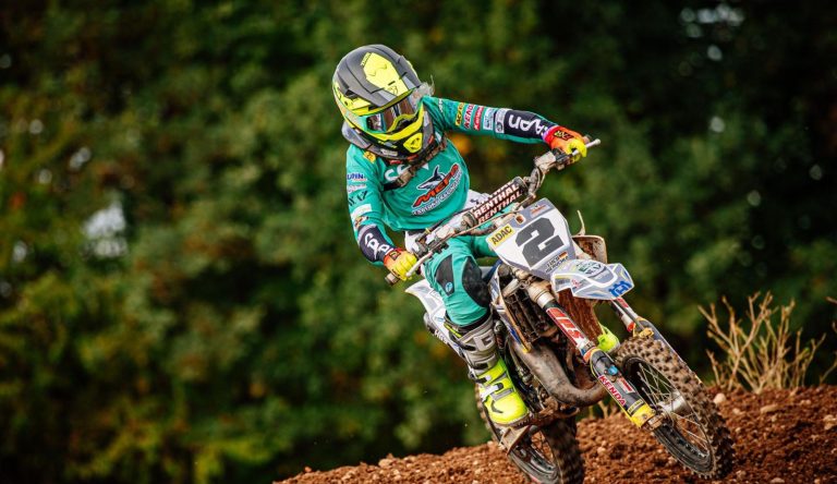 Luca Nierychlo holt Vizetitel in der Deutschen Motocross-Meisterschaft 65 ccm