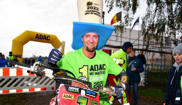 Max Nagl wurde in Fürstlich Drehna vorzeitig Champion des ADAC MX Masters 2022