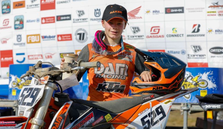 Maxime Lucas – Becker Racing - Erfolgreicher Saisonabschluss bei den ADAC MX Masters