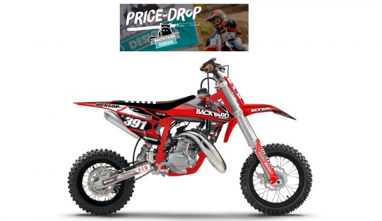 MX Graphic Kit GasGas MC50 – Preissenkung bei Backyard Design!