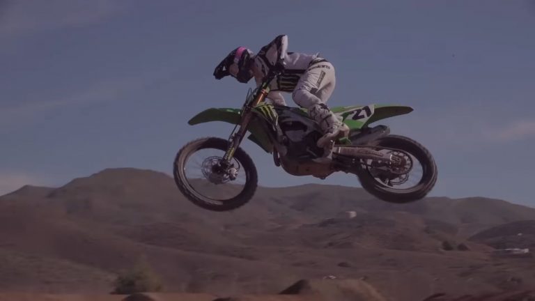 Jason Anderson/Kawasaki beim Supercross-Training im Video!