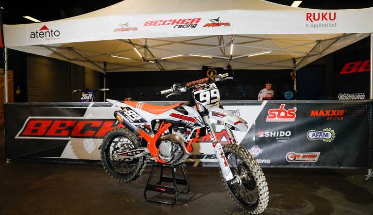Jimmy Grajwoda – Becker Racing: Bereit fürs ADAC Supercross in Dortmund