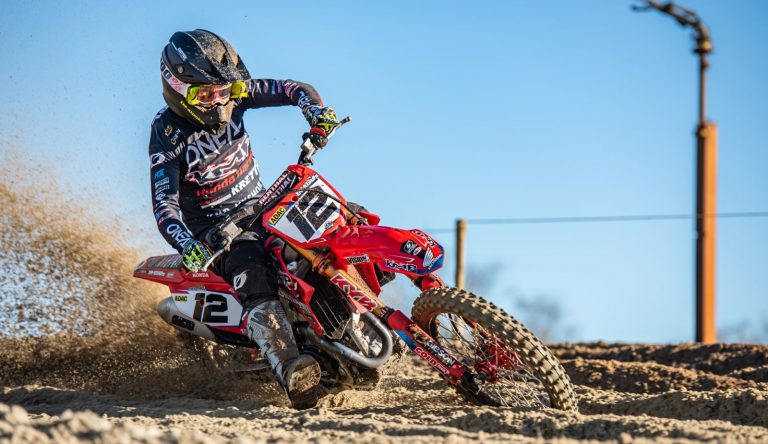 Max Nagl beim Training in Lommel!