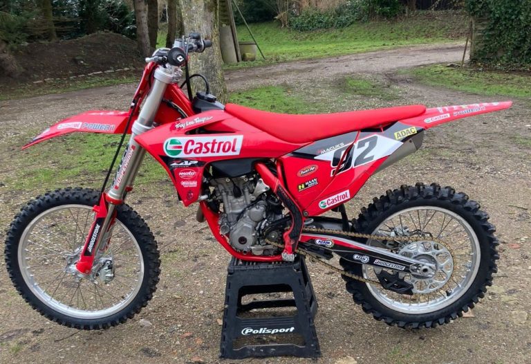 GASGAS MC250F Model 2021 – 2.000 EUR Belohnung: MX-Bikes, Fahrwerke und hochwertiges Zubehör gestohlen