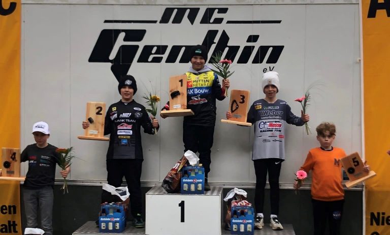 Podium Genthin DM65 2023 – Erneuter Doppelsieg für Luca Nierychlo in der DM65