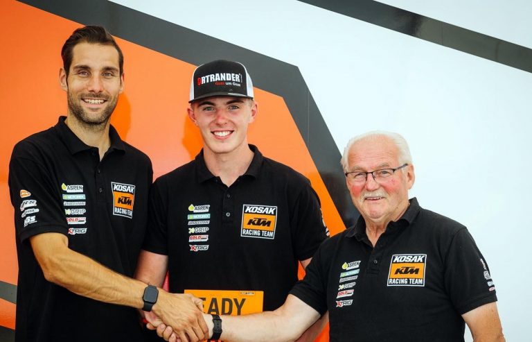 Maximilian Spies fühlt sich bei KTM Kosak wohl – Maximilian Spies für weitere 2 Jahre beim Team KTM Kosak Racing