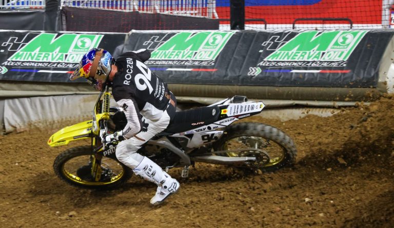 Ken Roczen holt P4 im Zeittraining der SX1 beim Supercross de Paris am Samstag