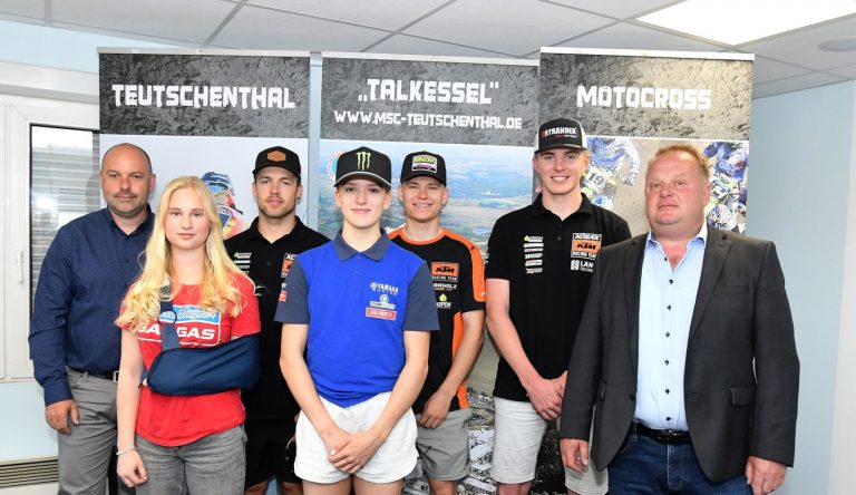 Gute Stimmung gestern bei der Pressekonferenz beim MSC Teutschenthal