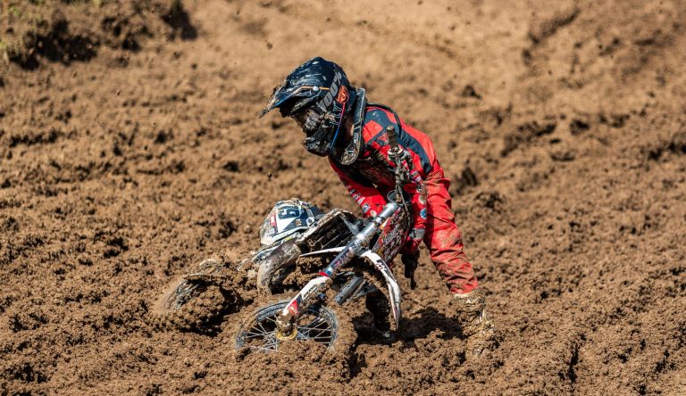 Jesko Loberenz mit Sturzpech – Auf und ab für das SevenSevenSix MX School Racing Team letztes Wochenende bei der DM65 / DM85