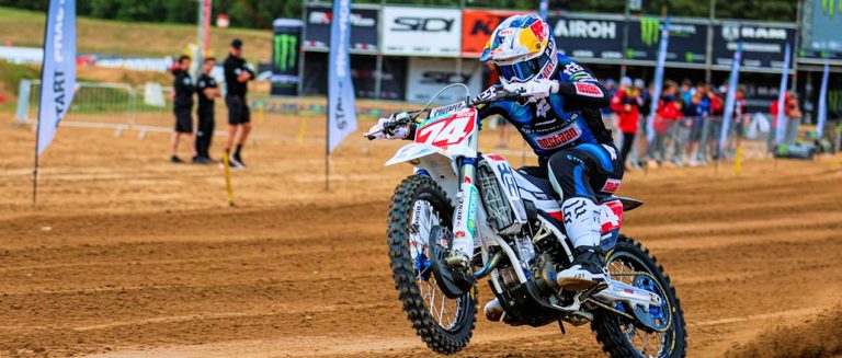 MX2 Qualifikationsrennen beim MXGP von Lettland
