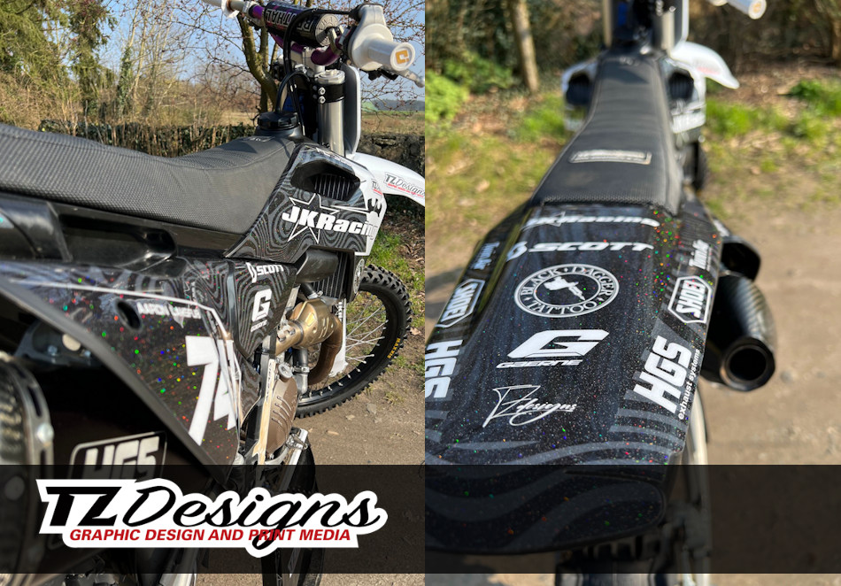 Glitzerfolie von TZ Designs