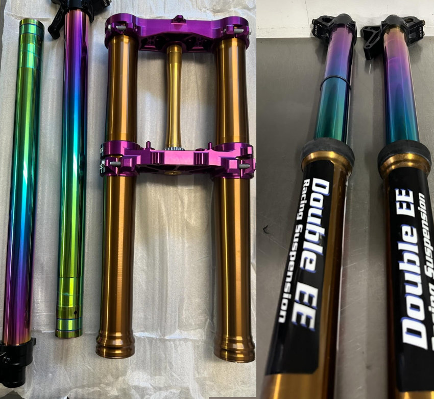 new rainbow coatings in our house available - DOUBLE EE RACING SUSPENSION