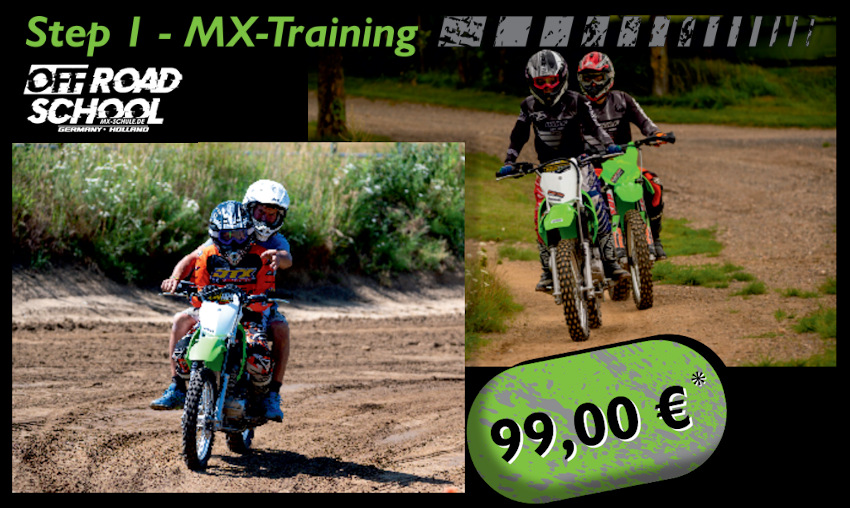 Step 1: MX Training Motocross Schule Germany