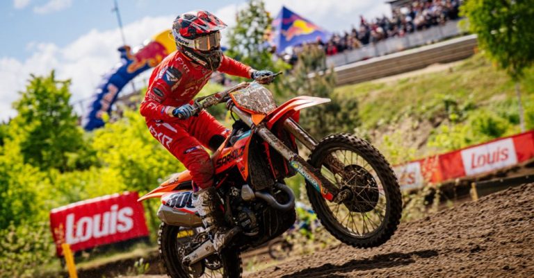 ADAC MX Masters 2025 , ADAC MX Masters Mölln Noah Ludwig ( Deutschland / KTM / KTM SARHOLZ RACING TEAM ) beim ADAC MX Masters