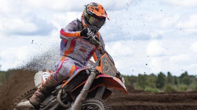 Erneut konnte Alex Massury bei der WM in die Punkte fahren Alex Massury / KTM