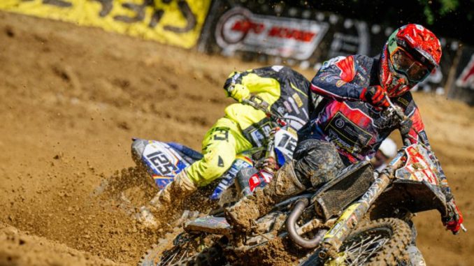 Max Nagl reist mit der Tabellenführung im ADAC MX Masters nach Gaildorf an2 ADAC MX Masters 2025 , ADAC MX Masters Bielstein Maximilian Nagl ( Deutschland / Triumph / DÖRR MOTORSPORT TRIUMPH RACING POWERED BY KRETTEK ) beim ADAC MX Masters