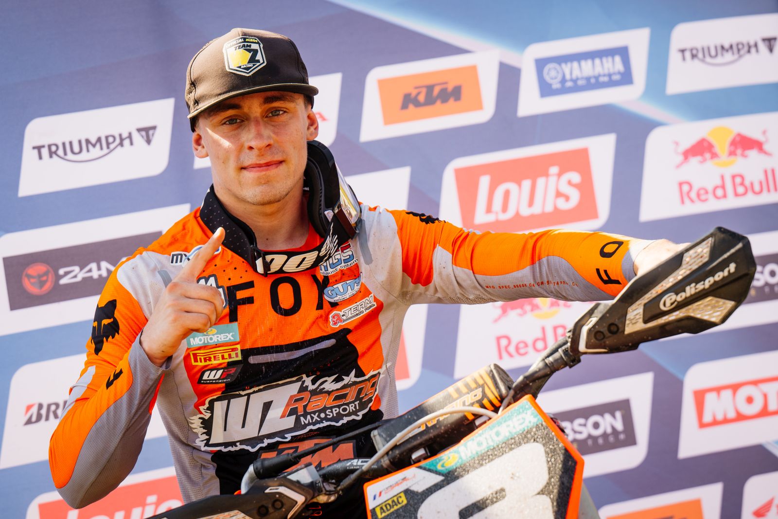 ADAC MX Masters 2025 , ADAC MX Masters GaildorfMaxime Grau ( Frankreich / KTM / WZ‐RACING KTM ) beim ADAC MX Youngster Cup