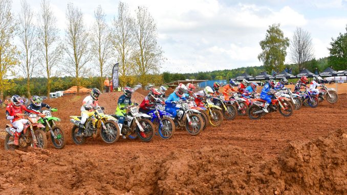 Start der DMX Open MSC Thurm / 30. ADAC Motocross Thurm
