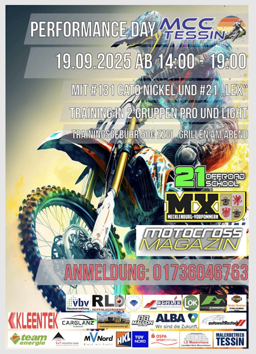 Motocross-Lehrgang beim MCC TESSIN