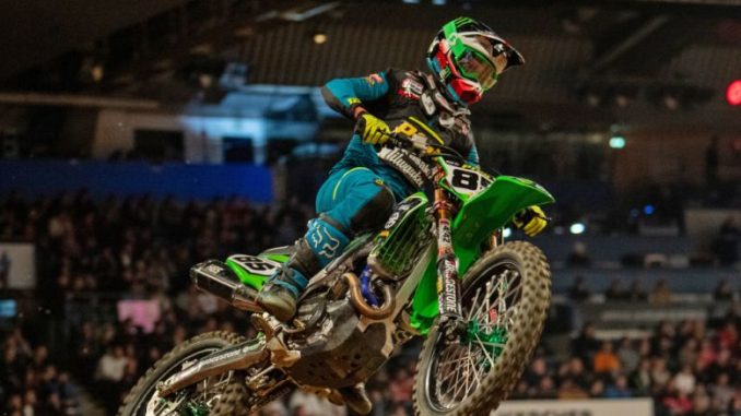 Cedric Soubeyras kennt sich in der Schleyer-Halle bestens aus und war schon mehrfach in Stuttgart am Start. ADAC Supercross Stuttgart