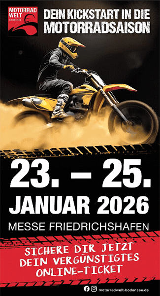 MOTORRADWELT BODENSEE - 23. - 25. Januar 2026