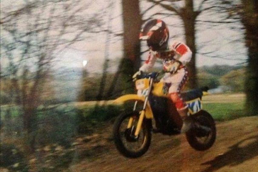Motocrossanfänge in den 90ies: Mathias Linke aus Mecklenburg-Vorpommern