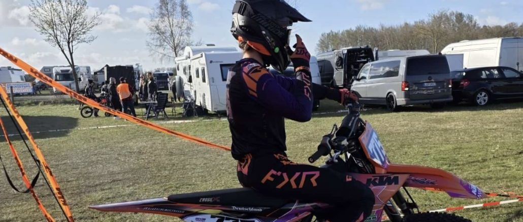 Alex Massury auf Zweitakt-KTM
