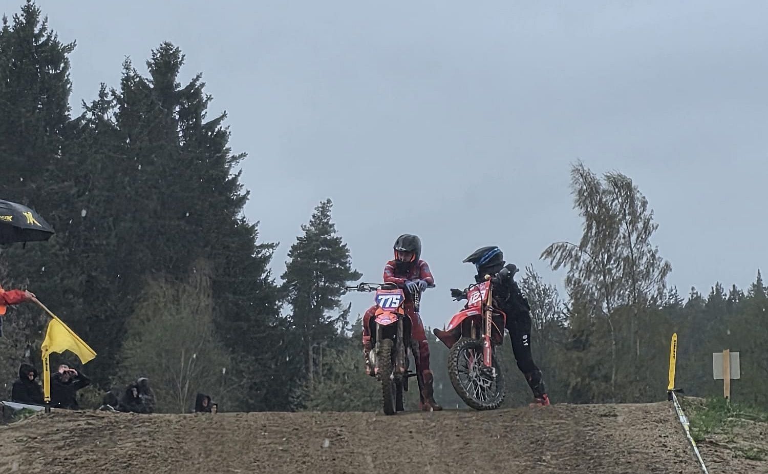 Alex Massury auf Zweitakt-KTM