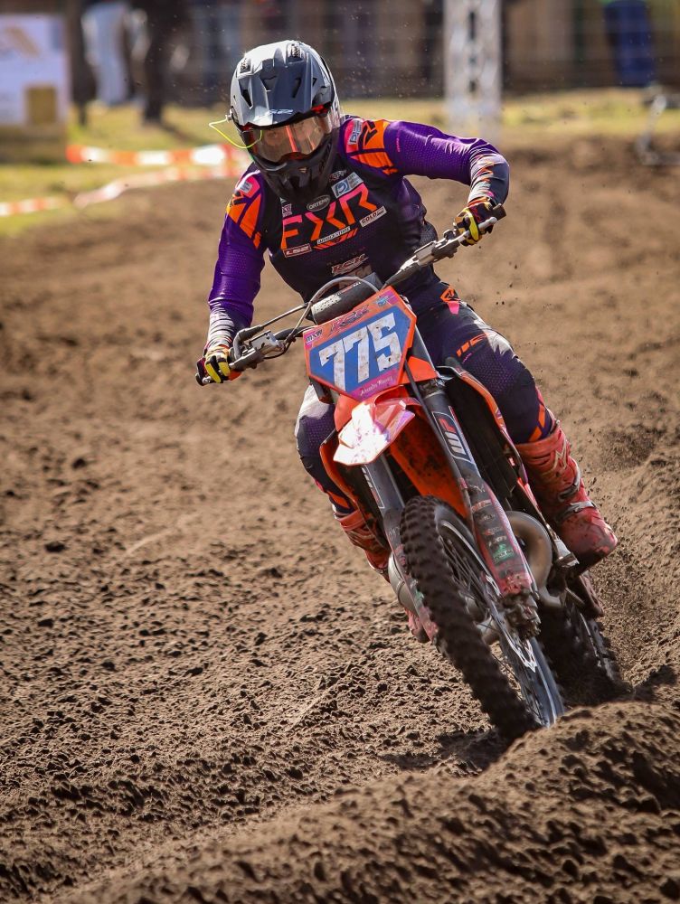 Alex Massury auf Zweitakt-KTM