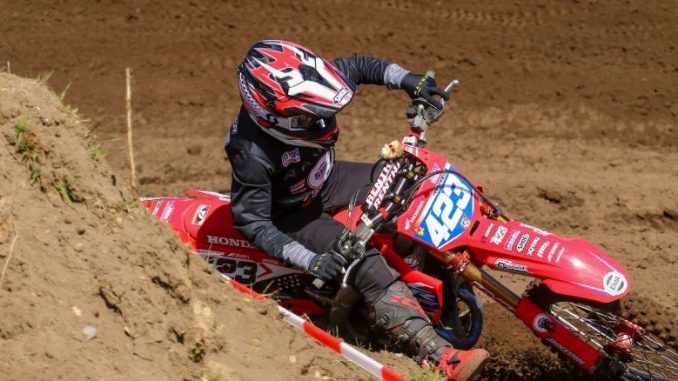 Larissa Papenmeier setzte sich beim MC Lübtheen an die Spitze der DMX Damen Larissa Papenmeier / Honda