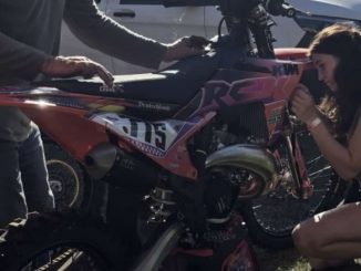 Alex Massury auf Zweitakt-KTM