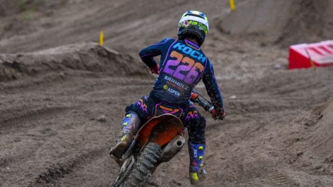 Tom Koch profitierte vom Pech Nagls und gewann am Samstag in Tensfeld . ADAC MX Masters Tensfeld