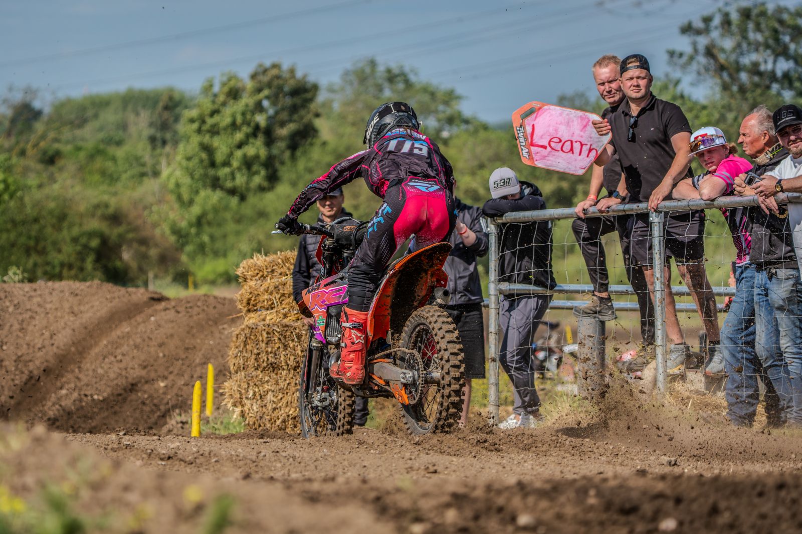 Alex Massury auf Zweitakt-KTM