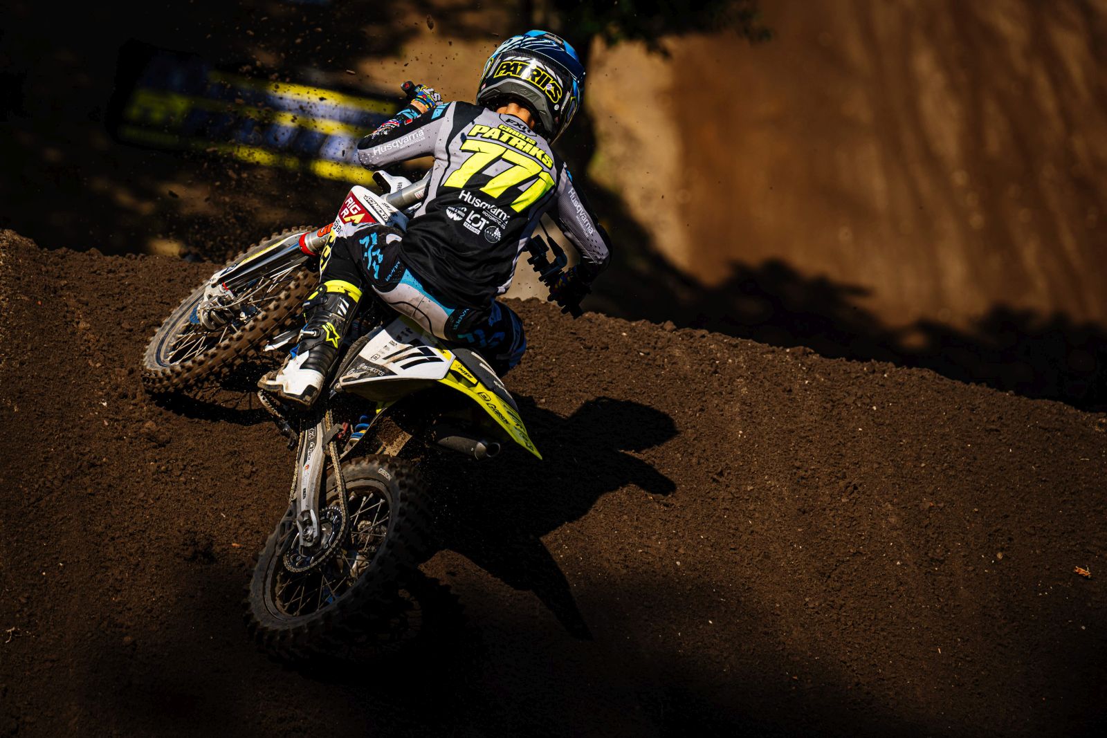 ADAC MX Masters 2025 , ADAC MX Masters VellahnPatriks Cirulis ( Lettland / Husqvarna / SCHMICKER SILVE RACING ) beim ADAC MX Junior Cup