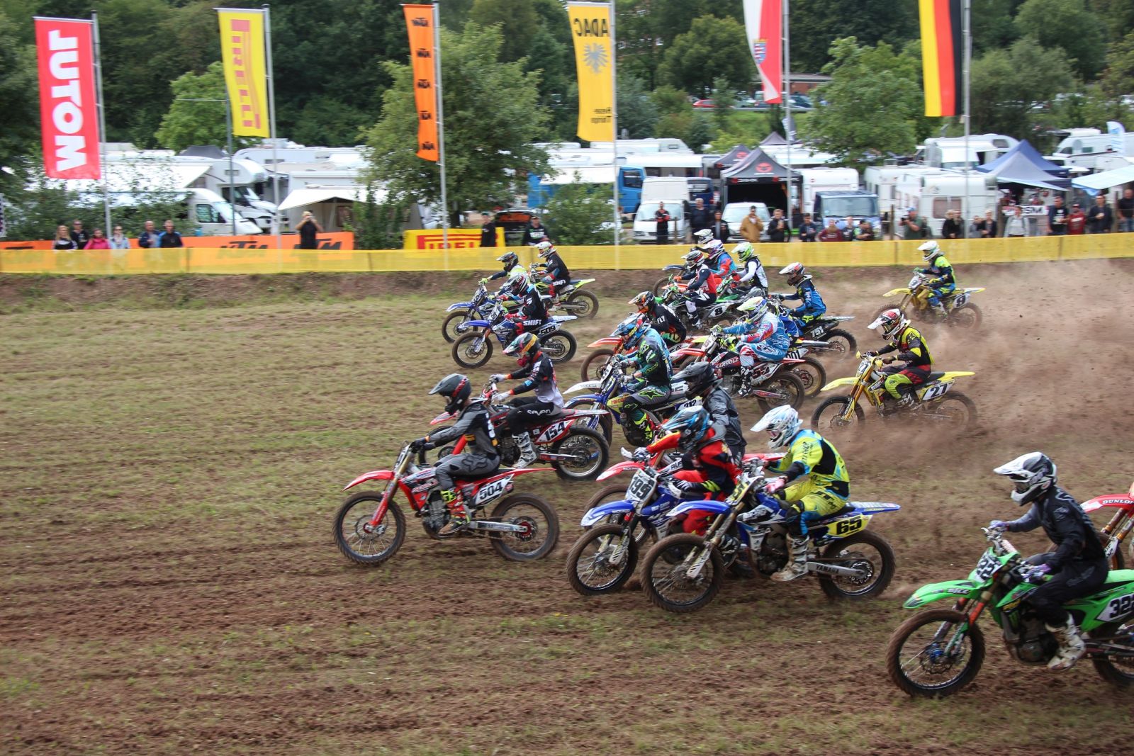 Motocross auf dem Husarenring