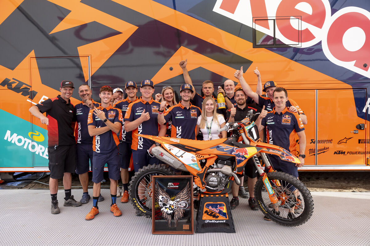 Simon Längenfelder auf KTM