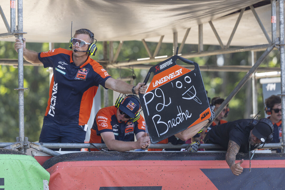 Simon Längenfelder auf KTM