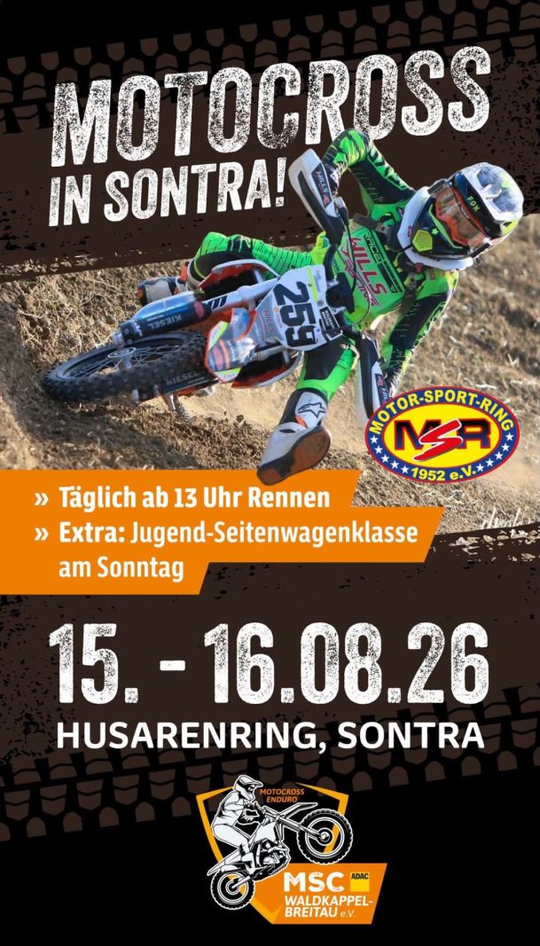 Motocross auf dem Husarenring