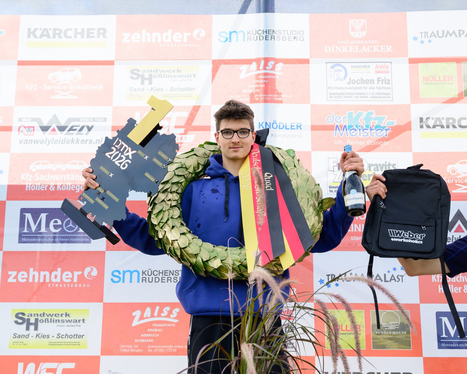Matteo Stiller ist mit 16 Jahren der jüngste Deutsche Meister im Quadsport
