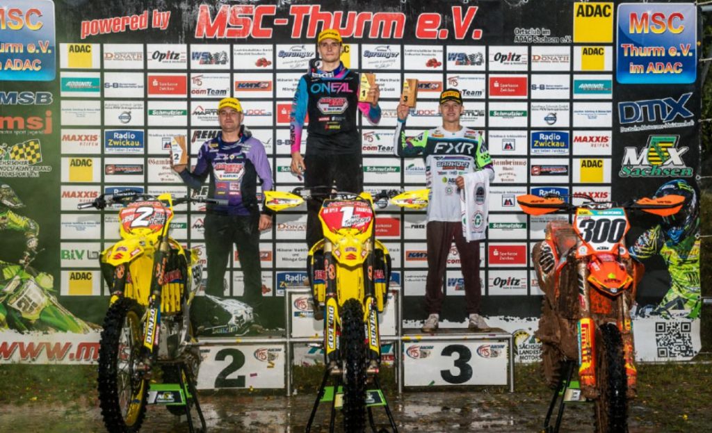 Johannes Bikes Suzuki beim MSC Thurm