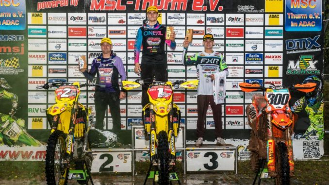Johannes Bikes Suzuki beim MSC Thurm